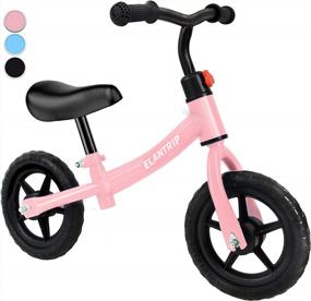 img 4 attached to Elantrip Balance Bike: The Ultimate Toddler Toy For Children Aged 2-5 Years - Fun, Safe, And Adjustable