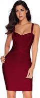 meilun celebrity bandage bodycon dress with straps for women's party and pencil wear logo