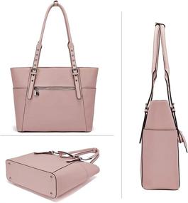 img 1 attached to BOSTANTEN Leather Handbag Designer Shoulder Women's Handbags & Wallets for Totes