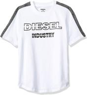 diesel little short sleeve t shirt boys' clothing via tops, tees & shirts logo