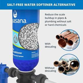 img 2 attached to Transform Your Home'S Water Quality With Aquasana EQ-1000-AST Whole House Water Filter System - Salt-Free Descaler, Carbon & KDF Filtration For Cleaner, Great-Tasting Water!