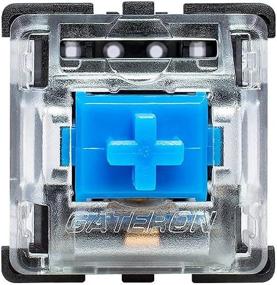 img 2 attached to Обновите свою механическую клавиатуру с помощью синих переключателей Granvela Gateron KS-8 — 3-контактный черный корпус, совместимый с SMD RGB Light-Pack 20!