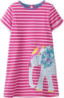 🦕 btgixsf cute dinosaur dresses for toddler girls' clothing logo