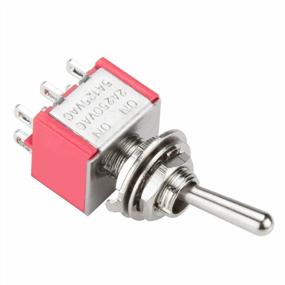 img 3 attached to 10Pcs Miniature DPDT Toggle Switch With 6 Pin Terminals - Ideal For Car Dashboards And Dashboard Mounting - AC Rated Up To 5A/125V And 2A/250V - On/On 2 Position Design - Perfect For DIY Projects