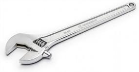 img 4 attached to Crescent 18" Adjustable Tapered Handle Wrench - Carded - AC218VS