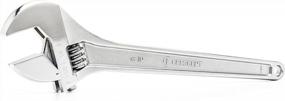 img 2 attached to Crescent 18" Adjustable Tapered Handle Wrench - Carded - AC218VS