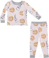 mud pie cookies pajama toddler apparel & accessories baby boys - clothing logo