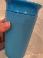 img 1 attached to Color Changing Sippy Cup 2 Pack - Munchkin Miracle 360, 9 Oz Capacity In Blue And Yellow Colors review by Lori Brock
