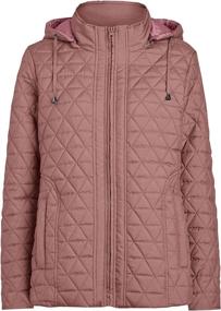 img 2 attached to Teurkia Womens Quilted Lightweight Zipper Women's Clothing ~ Coats, Jackets & Vests