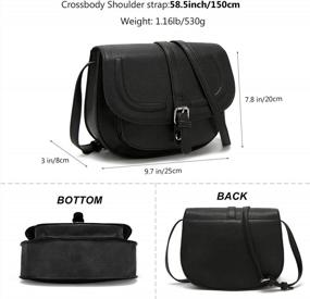 img 3 attached to Fashionable Forestfish Women'S Crossbody Bags For Stylish Everyday Use