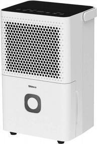 img 4 attached to 🌧️ Shinco SDL-1500 Sq.Ft Dehumidifier for Medium-sized Space, Home, Basement, Bedroom, Bathroom, with Auto or Manual Drainage, Efficient Moisture Removal &amp; Humidity Control