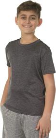 img 3 attached to Pack Active Dryfit Sleeve Top Set Boys' Clothing : Tops, Tees & Shirts