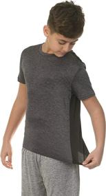 img 2 attached to Pack Active Dryfit Sleeve Top Set Boys' Clothing : Tops, Tees & Shirts