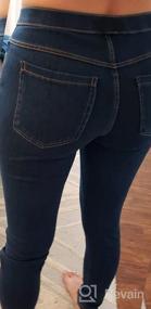 img 6 attached to Women'S Classic Jeggings With Back Pockets For Comfortable And Stylish Everyday Wear