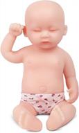 реалистичная 15-дюймовая полностью силиконовая кукла - не виниловый материал, идеальный отдых для новорожденных логотип