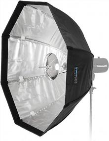 img 1 attached to Ultimate Softbox Solution For Studio Photography: EZ-Pro 36" Octagon Softbox Compatible With Alien Bees / Digi Bee Flash Units