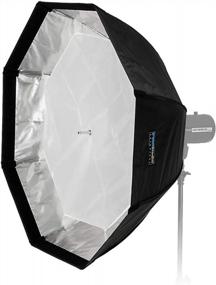 img 2 attached to Ultimate Softbox Solution For Studio Photography: EZ-Pro 36" Octagon Softbox Compatible With Alien Bees / Digi Bee Flash Units
