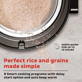 img 2 attached to Instant Pot 20-Cup Rice Cooker, Carb Reducing Multi-Cooker For Grains & Rice With 8 Presets - No Compromise On Taste Or Texture