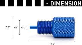 img 2 attached to 🔧 UTSAUTO Brake Proportioning Valve Bleeder Tool Ideal for PV2 PV4 DISC/DRUM Brake Proportioning Valve Bleeder Tool Compatible with AC Delco 172-1353 172-1371 - 1Pcs