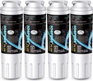 icepure plus nsf53 certified ukf8001 refrigerator water filter, compatible with maytag ukf8001, ukf8001axx, ukf8001p, whirlpool 4396395, 469006, edr4rxd1, everydrop filter 4, puriclean ii, 4 pack логотип