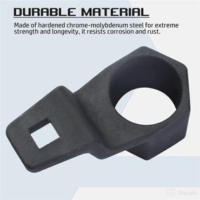 img 2 attached to DASBET 50mm Hex Crankshaft Crank Damper Pulley Holding Wrench Socket Tool for Honda Acura: Efficient and Compatible