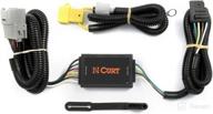 enhance your toyota tundra with curt 🚙 55378 vehicle-side custom 4-pin trailer wiring harness in black logo