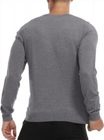 img 1 attached to Stay Stylish And Cozy With MLANM'S Men'S Slim Fit Knitted Crew-Neck Sweater