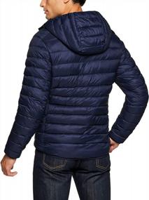 img 3 attached to Water-Resistant Winter Jacket For Men: TSLA Lightweight Packable Puffer With Stylish Accents