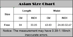 img 1 attached to FEOYA Womens Elastic Flowing Length Women's Clothing via Skirts