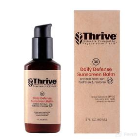 img 4 attached to Enhance Your Skin's Protection with THRIVE Natural Moisturizer Mineral Sunscreen