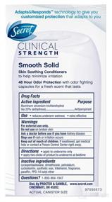 img 3 attached to Secret Deodorant Clinical Strength Stress