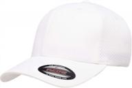 бейсбольная кепка flexfit ultrafibre airmesh облегающая кепка логотип