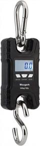img 4 attached to Mougerk Portable Heavy Duty Digital Crane Scale - Weigh Up To 500Kg/1100Lb With Hanging Scales And 2 AAA Batteries (Not Included)