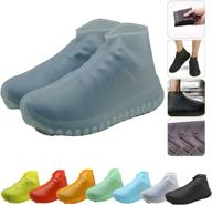 stay dry in any weather with nirohee silicone shoe covers - perfect for women, men, and kids! logo