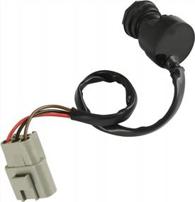 img 1 attached to Caltric Ignition Key Switch Compatible With Yamaha Grizzly 660 YFM660 2002-2008 ATV