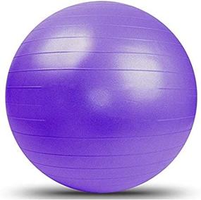 img 2 attached to Upgrade Your Fitness With BIGTREE 2022 Yoga Ball - Heavy Duty Anti-Burst 600 Lbs Capacity For Core Stability, Balance And Strength Training, Ideal For Home, Office And Gym Use
