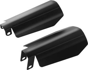 img 4 attached to Lubinxun Gloss Black Coffin Cut Handguards for Harley Sportster Touring Street Glide Road King Electra Glide Bagger 2007-2021