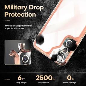 img 1 attached to Комплекс максимальной защиты для Samsung Galaxy S22 Plus 5G: ударопрочный чехол TAURI с защитными стеклами для экрана и камеры - 2 штуки