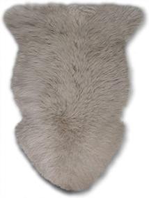 img 3 attached to Indulge In Ultimate Comfort With WaySoft Genuine New Zealand Sheepskin Rug: Perfect For Living Room, Bedroom, Chair And Motorcycle Seat Cover