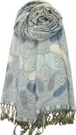 achillea paisley pashmina double layered women's accessories ~ scarves & wraps logo