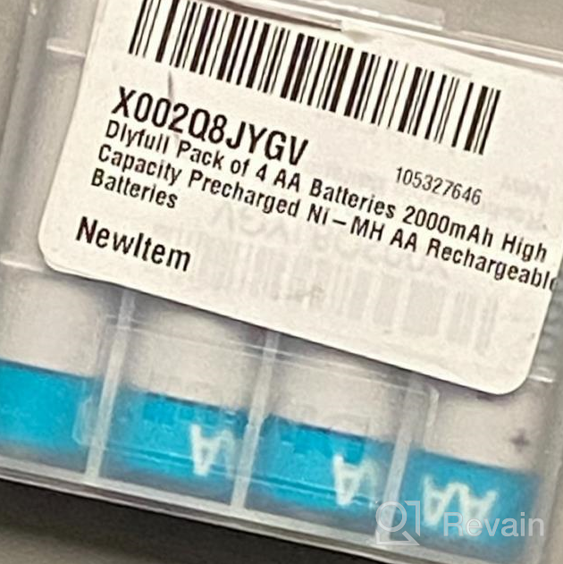 img 1 attached to Long-lasting AAA Batteries with 🔋 800mAh Capacity: Power up with Confidence review by Steven Guevara
