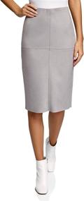 img 4 attached to Карандаш Oodji Ultra Womens Pencil X Small Women's Clothing : Skirts