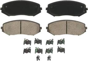 img 4 attached to Wagner ZD1188 Ceramic Disc Brake Pad Set at QuickStop