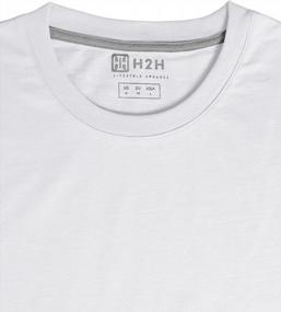 img 1 attached to 👕 Stylish H2H Casual Sleeve V Neck KMTTL0374: A Must-Have Wardrobe Staple!