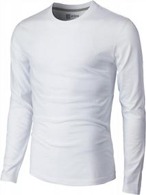 img 4 attached to 👕 Stylish H2H Casual Sleeve V Neck KMTTL0374: A Must-Have Wardrobe Staple!