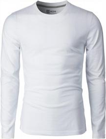 img 3 attached to 👕 Stylish H2H Casual Sleeve V Neck KMTTL0374: A Must-Have Wardrobe Staple!