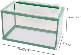 img 3 attached to COMOK Separation Incubator Isolation Rectangle Fish & Aquatic Pets