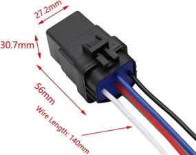 img 3 attached to SupportTM Truck Motor Socket Waterproof Replacement Parts - Switches & Relays