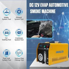 img 3 attached to 🚘 OuRanTools Automotive EVAP Leak Detector: DC12V Fuel Pipe Leak Tester with Flowmeter Display Dual-Modes for All Vehicles