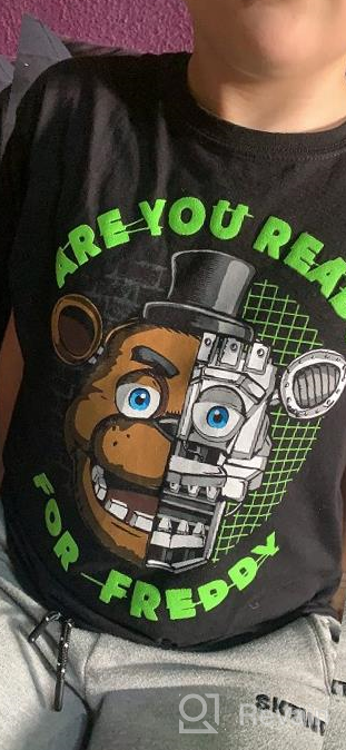 img 1 attached to 👕 Boys' Clothing - Five Nights at Freddy's Survived T-Shirt review by Bob Taylor